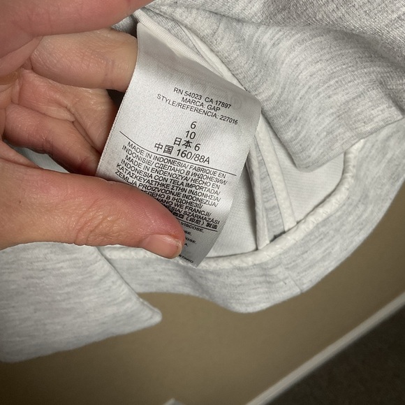 Gap Womens 6 Heather Gray Casual Blazer W/Pockets &‎ Button - Picture 5 of 6